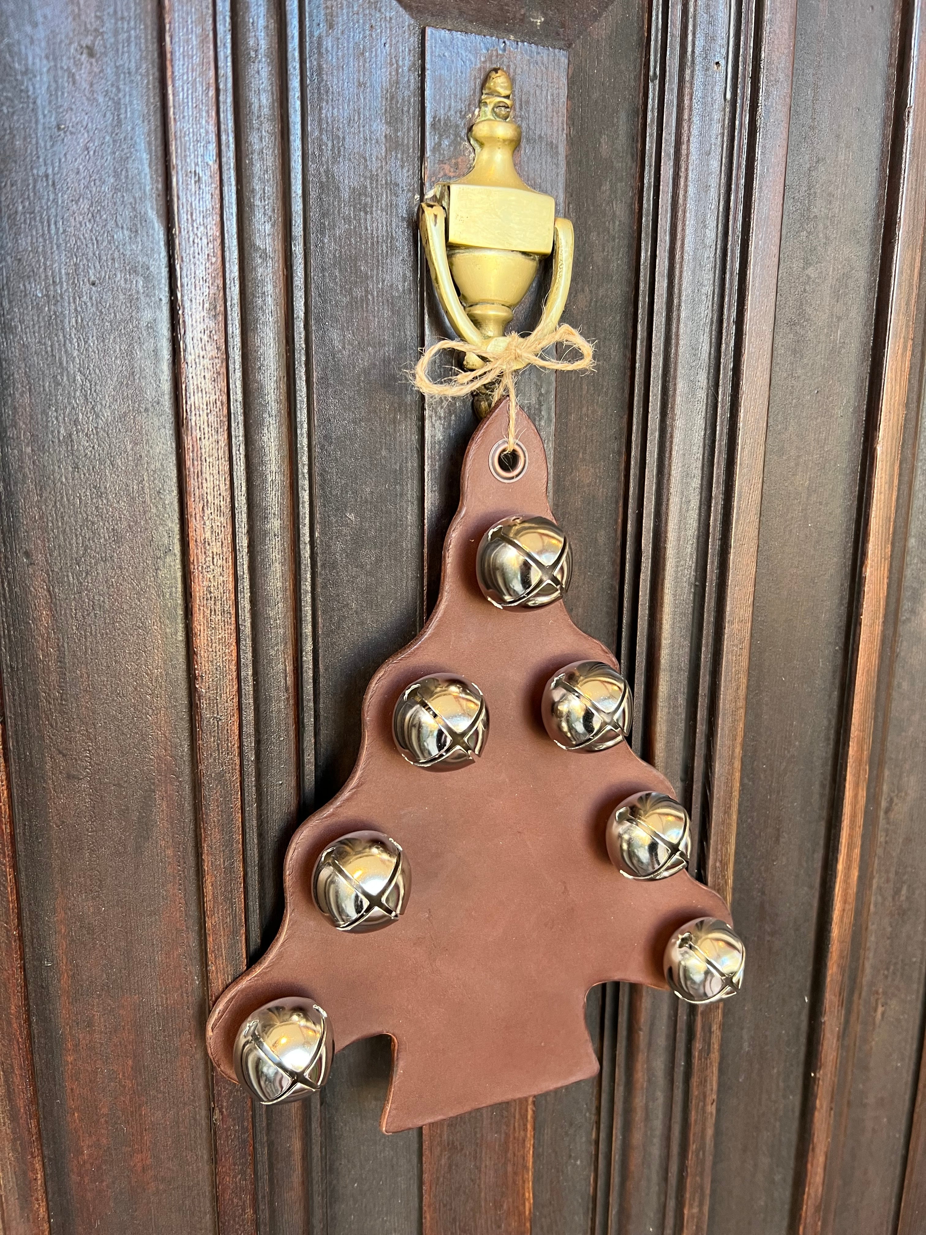 Arsa's Leather Christmas Tree with Nickel Bells – Arsa Trading Co.