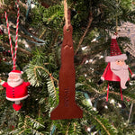 Load image into Gallery viewer, Arsa’s Rocket City Leather Ornament
